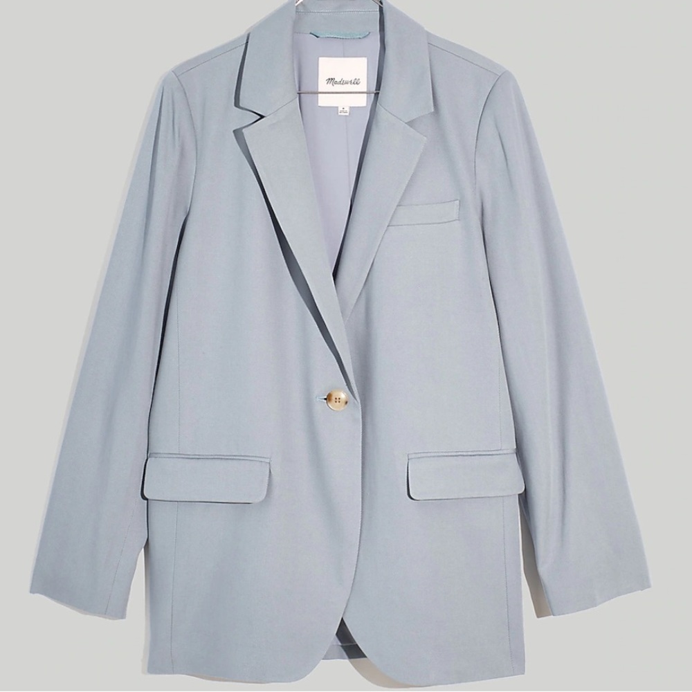 Madewell The Larsen Blazer in Drapeweave